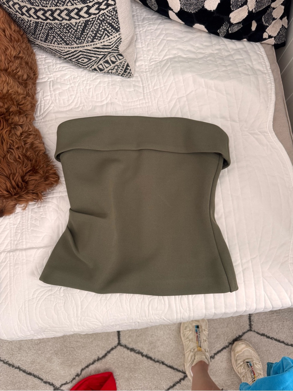 Aritzia babaton strapless top